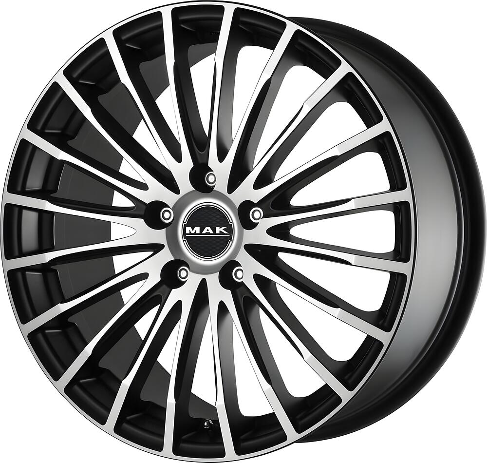 Mak Fatale 8x18 5x112 ET 30 Dia 76 Ice Black