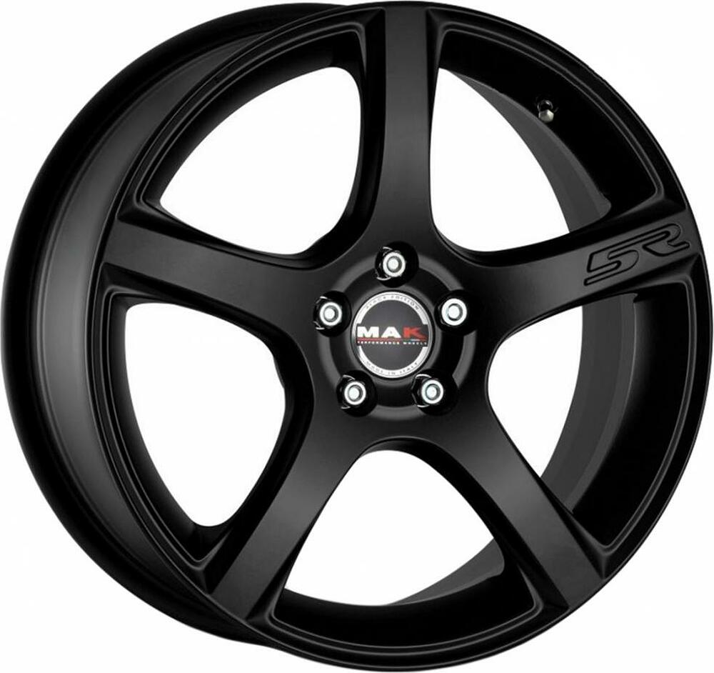 Mak Fever 5R 7x17 5x100 ET 35 Dia 72 MAT BLACK