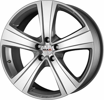 Mak Fuoco 5 8x18 5x114.3 ET 35 Dia 76 Hyper Sil