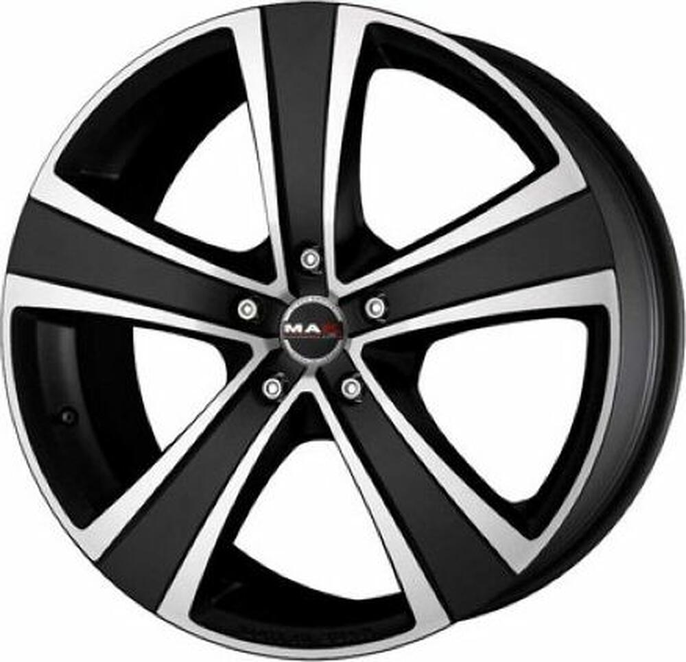 Mak Fuoco 5 8x18 5x112 ET 47 Dia 76 Ice Black