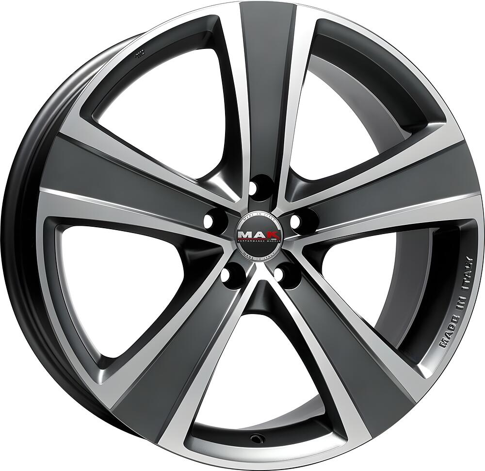 Mak Fuoco 5 8x17 5x130 ET 45 Dia 71.6 Ice Titan