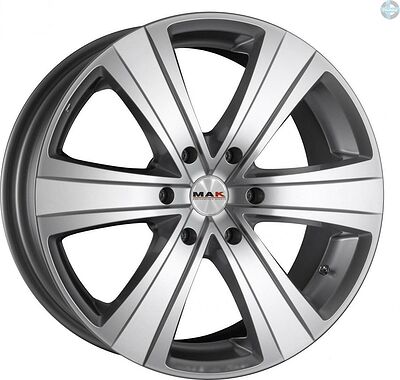 Mak Fuoco 6 7.5x17 6x139.7 ET 20 Dia 112 Hyper Silver