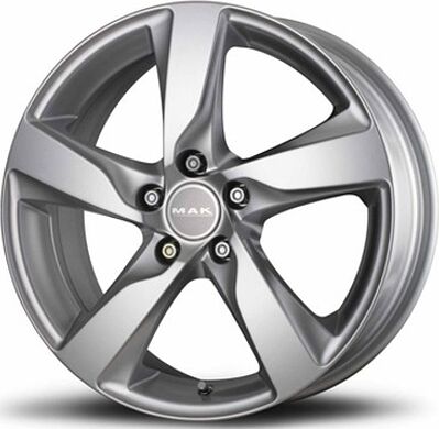 Mak Gothenburg 8x18 5x108 ET 45 Dia 65 Silver