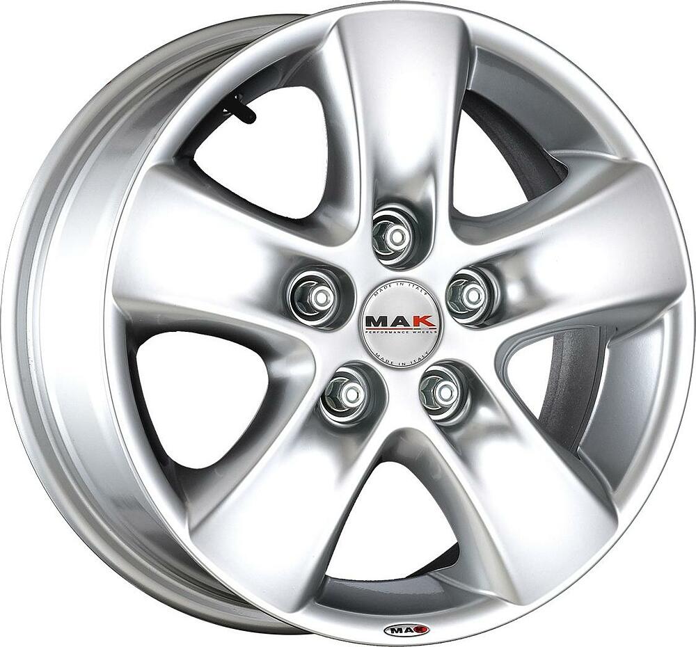 Mak HD! 6.5x16 5x108 ET 35 Dia 65.1 hyper silver