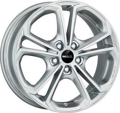 Mak Hessen 7x17 5x100 ET 48 Dia 56.1 Silver