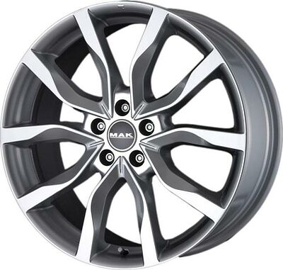 Mak Highlands 7x17 5x108 ET 45 Dia 63.4 