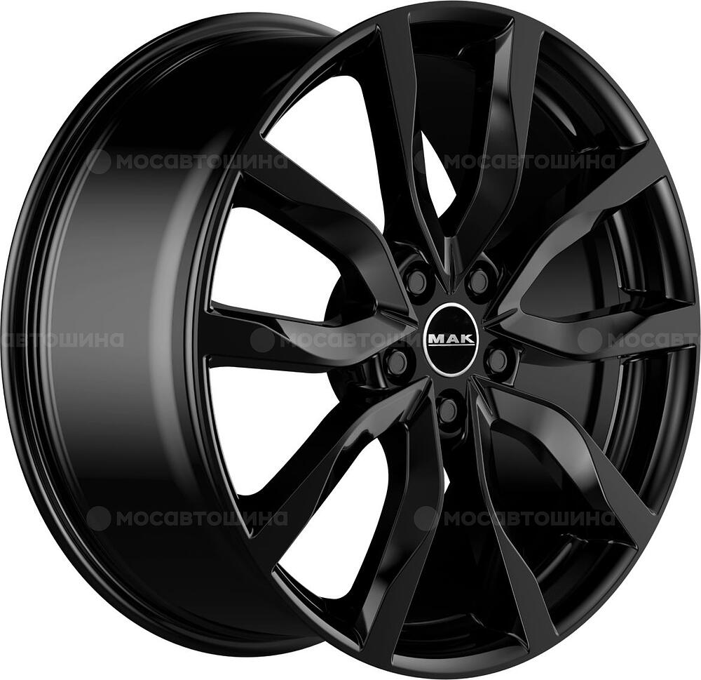 Mak Highlands 8x18 5x108 ET 45 Dia 63.4 Gloss Black
