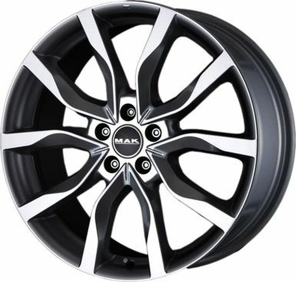 Mak Highlands 9x21 5x108 ET 38 Dia 63 Gunmetal Mirror Face