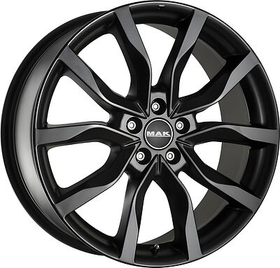 Mak Highlands 7x17 5x100 ET 35 Dia 72 Mat Black