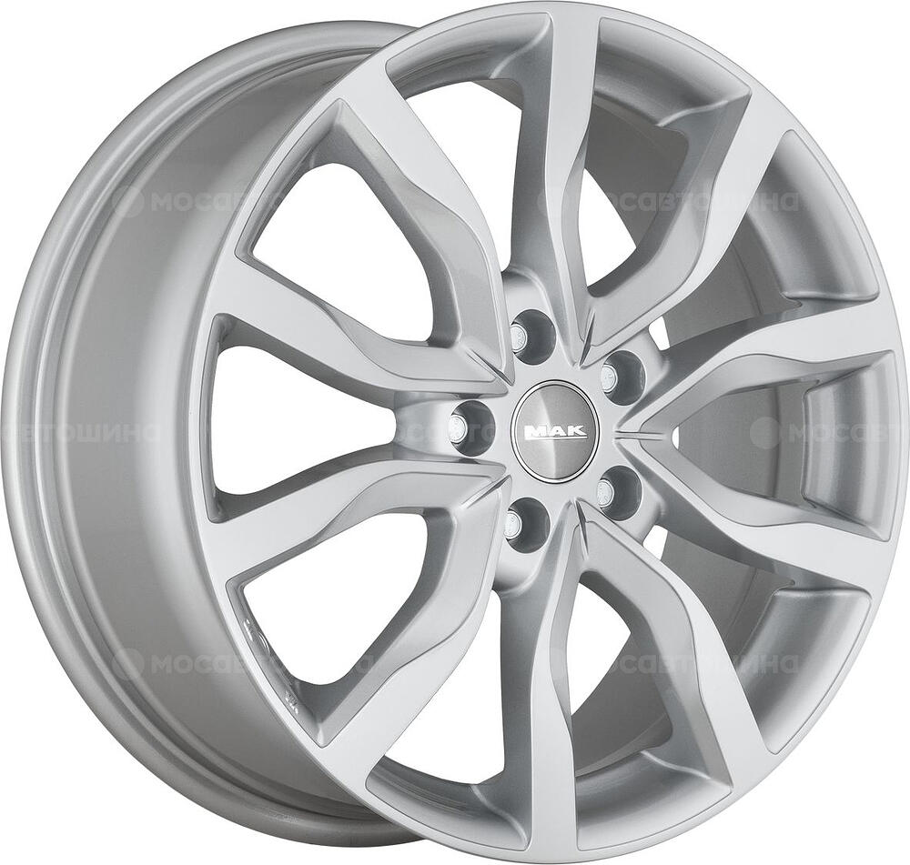 Mak Highlands 7x17 5x100 ET 48 Dia 56 Silver