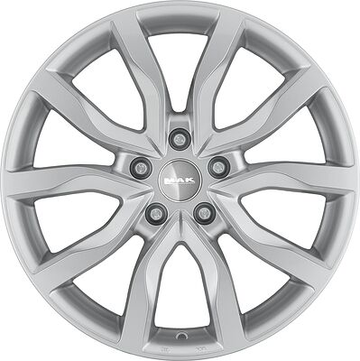 Mak Highlands 7x17 5x100 ET 48 Dia 56.1 silver