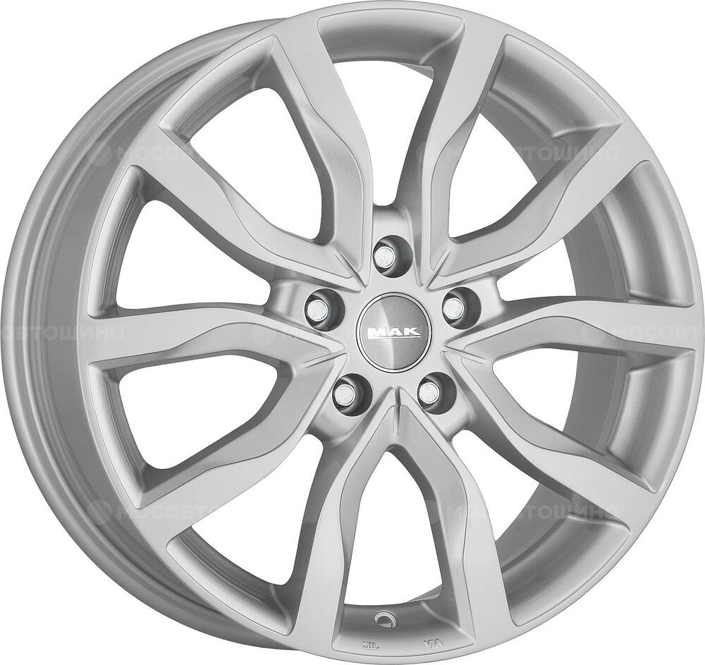 Mak Highlands 7x17 5x100 ET 48 Dia 56 Silver
