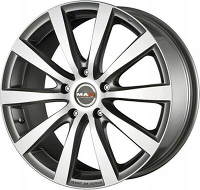 Mak Iguan 7x16 5x114.3 ET 40 Dia 76 GRAPHITE MIRROR FACE