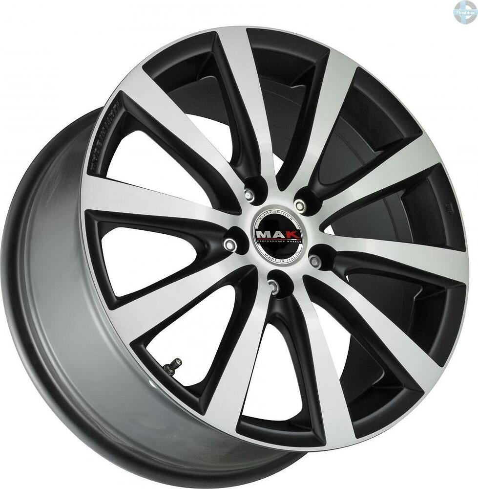 Mak Iguan 7x16 5x100 ET 35 Dia 72 ICE BLACK