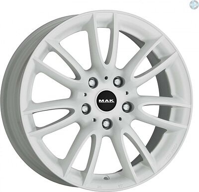 Mak Jackie 7.5x18 5x120 ET 52 Dia 72.6 Gloss White