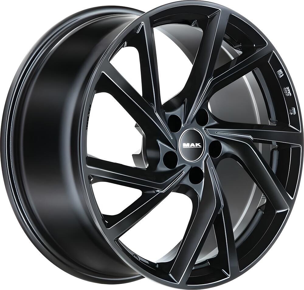 Mak Kassel 8x19 5x110 ET 33 Dia 65.1 Gloss Black