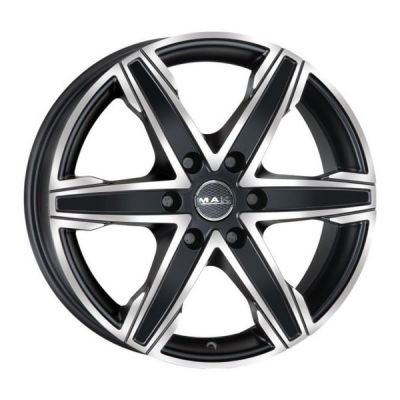 Mak King6 9x20 6x130 ET 60 Dia 84.1 Ice Black