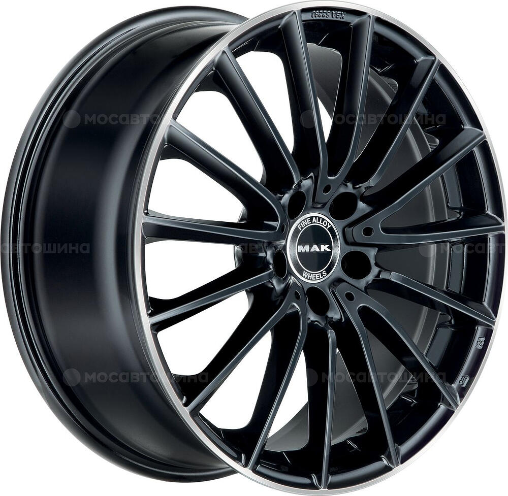 Mak Komet 9x18 5x112 ET 42 Dia 66.6 Gloss Black
