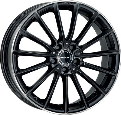Mak Komet 7.5x17 5x112 ET 36 Dia 66.6 Gloss Black