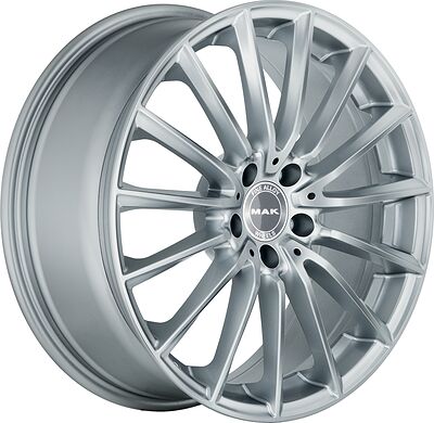Mak Komet 8x18 5x112 ET 48 Dia 66.6 silver
