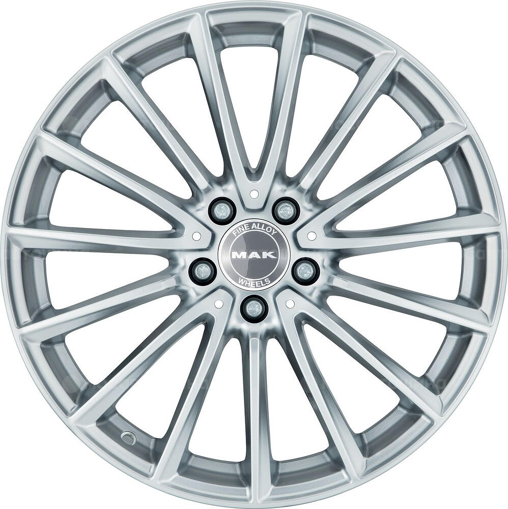 Mak Komet 9x18 5x112 ET 33 Dia 66.6 silver