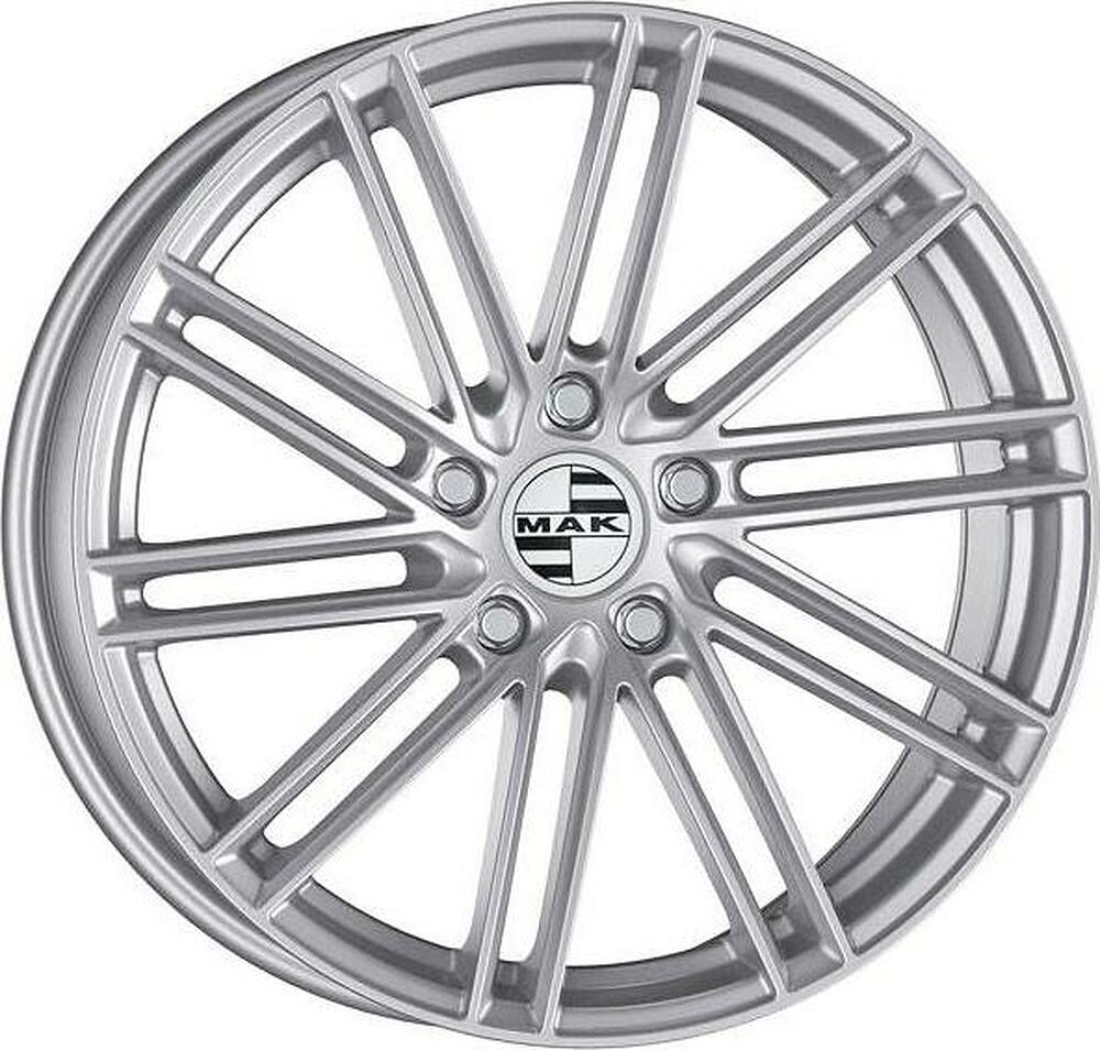 Mak Leipzig 9.5x21 5x112 ET 25 Dia 66.45 silver