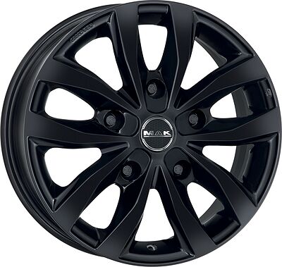 Mak Load 5 3 6.5x15 5x160 ET 58 Dia 65.1 Gloss Black