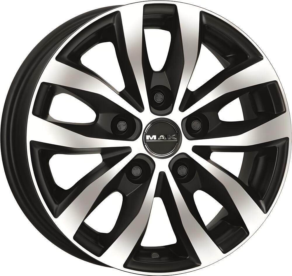 Mak Load 5 3 6.5x16 5x160 ET 60 Dia 65.1 Ice Black