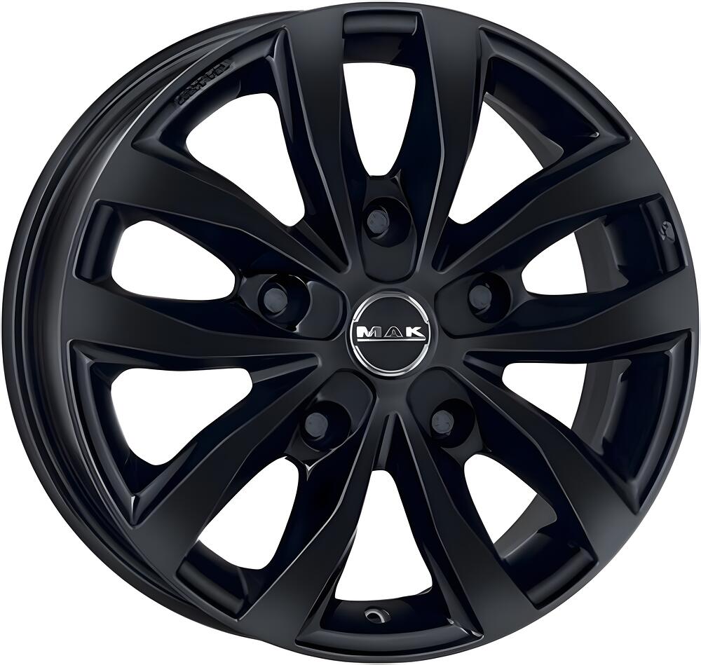 Mak Load 5 7x17 5x108 ET 46 Dia 65.1 Gloss Black