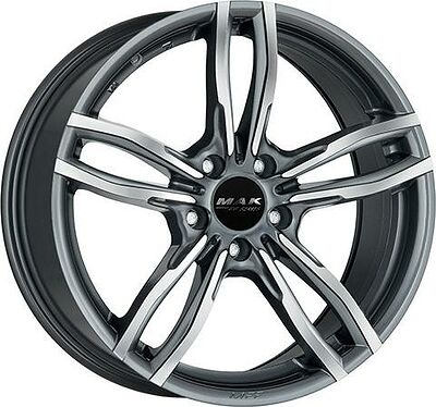 Mak Luft-FF 8x18 5x120 ET 52 Dia 72.6 Gunmetal