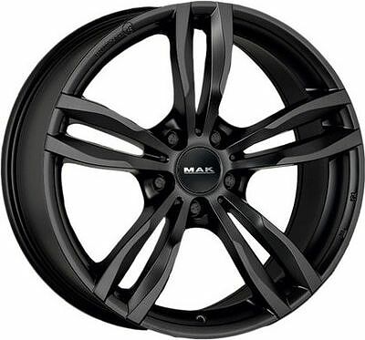 Mak Luft 8x18 5x112 ET 30 Dia 66.6 Matt Black