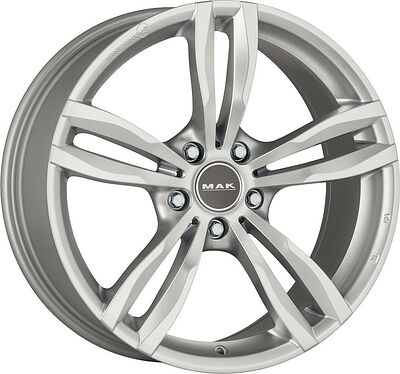 Mak Luft 7.5x18 5x120 ET 45 Dia 72.6 silver