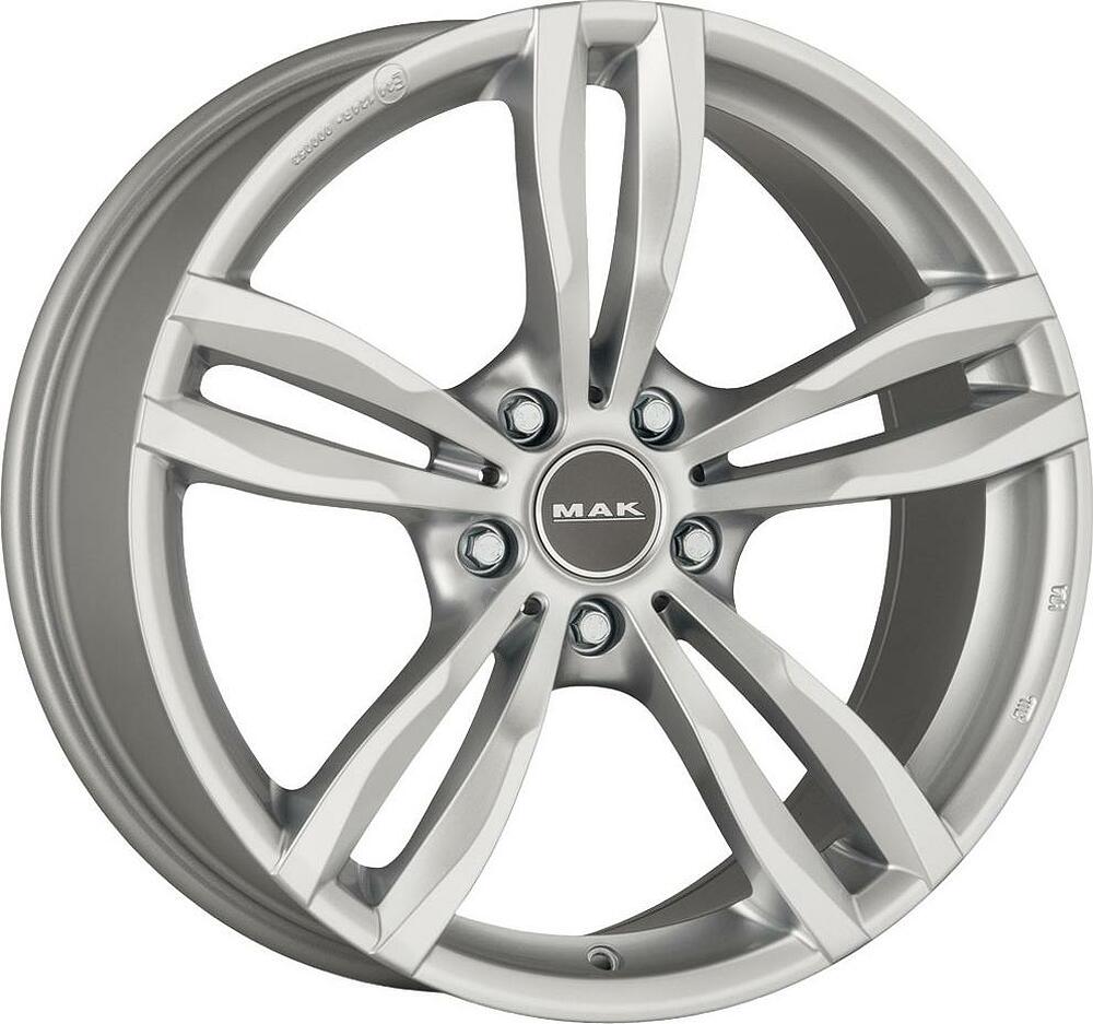 Mak Luft 8x18 5x112 ET 30 Dia 66.6 silver