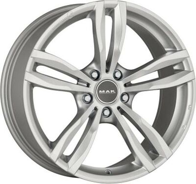 Mak Luft W 7.5x17 5x112 ET 54 Dia 66.6 Gunmetal Mirror Face