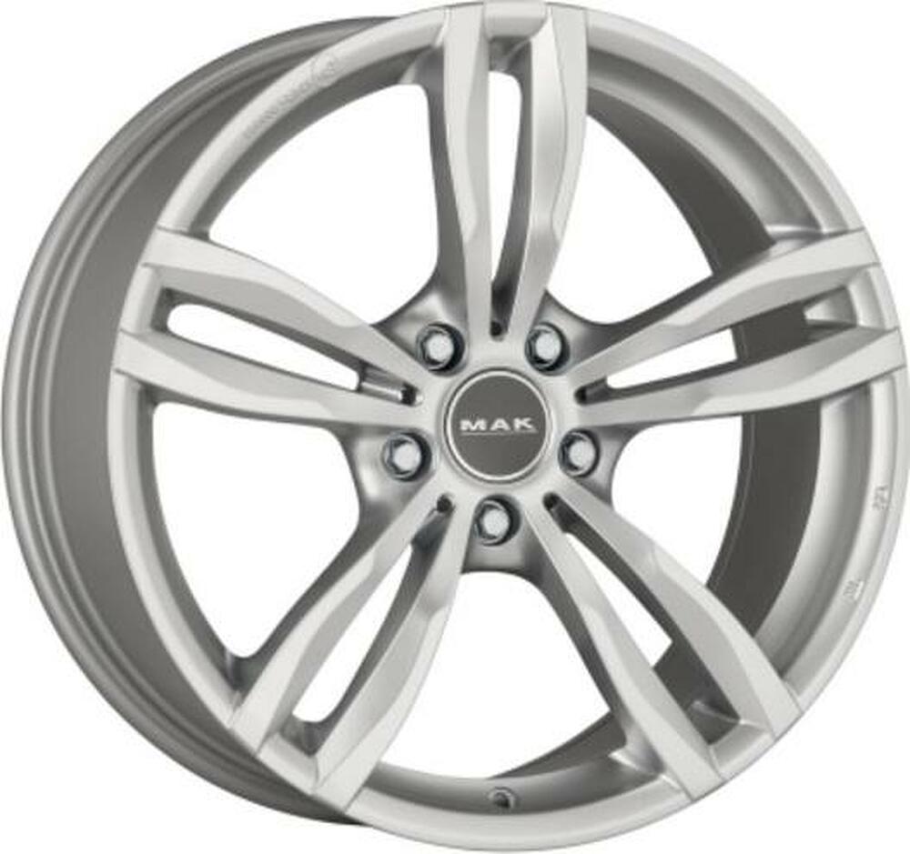 Mak Luft W 7.5x17 5x112 ET 52 Dia 66.6 silver