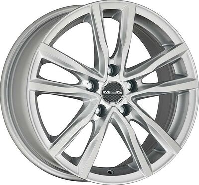Mak Milano 7x17 5x114.3 ET 40 Dia 76 silver