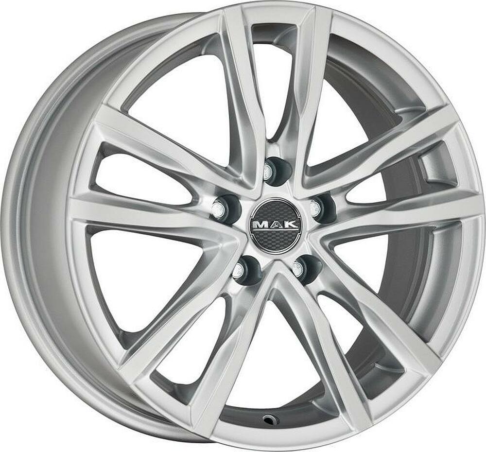 Mak Milano 7x17 5x100 ET 48 Dia 56.1 silver