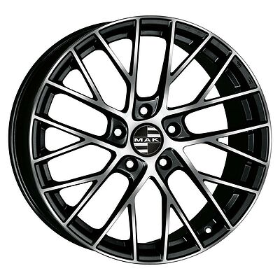 Mak Monaco 8.5x19 5x130 ET 52 Dia 71.6 Black Mirror