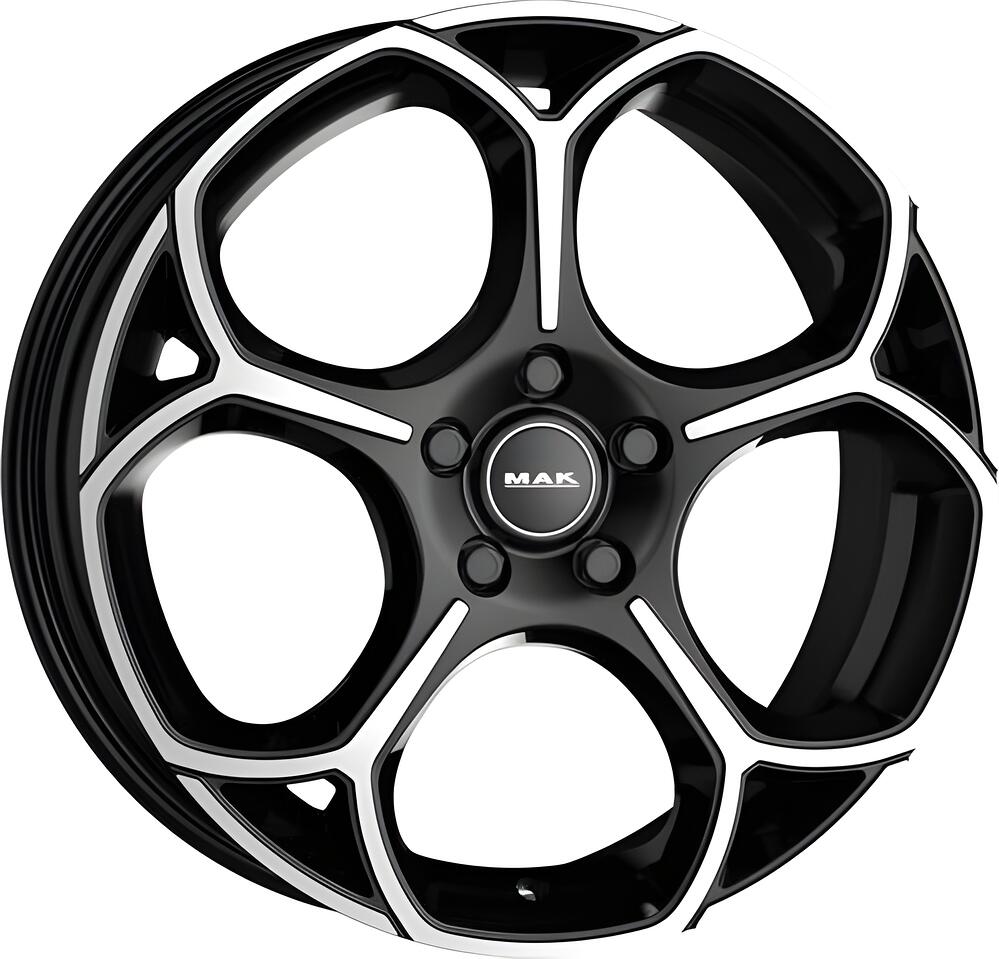 Mak Monza 7x18 4x108 ET 35 Dia 65.1 Black Mirror