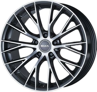 Mak Munchen 7x16 5x112 ET 35 Dia 76 Gunmetal