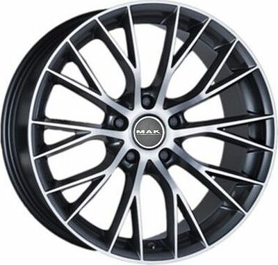 Mak Munchen 8x17 5x114 ET 40 Dia 76 Gunmetal Mirror Face