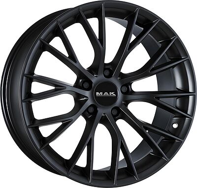 Mak Munchen 8x18 5x108 ET 42 Dia 63.4 Mat Black