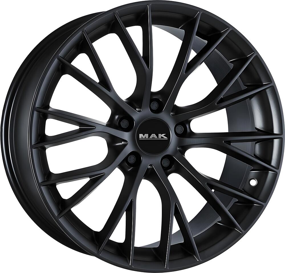 Mak Munchen 7x16 5x120 ET 40 Dia 72.6 Mat Black