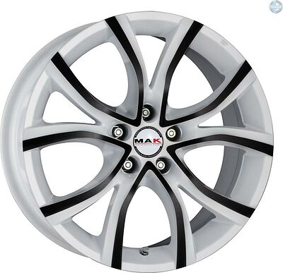 Mak Nitro 5 7.5x17 5x112 ET 30 Dia 76 White