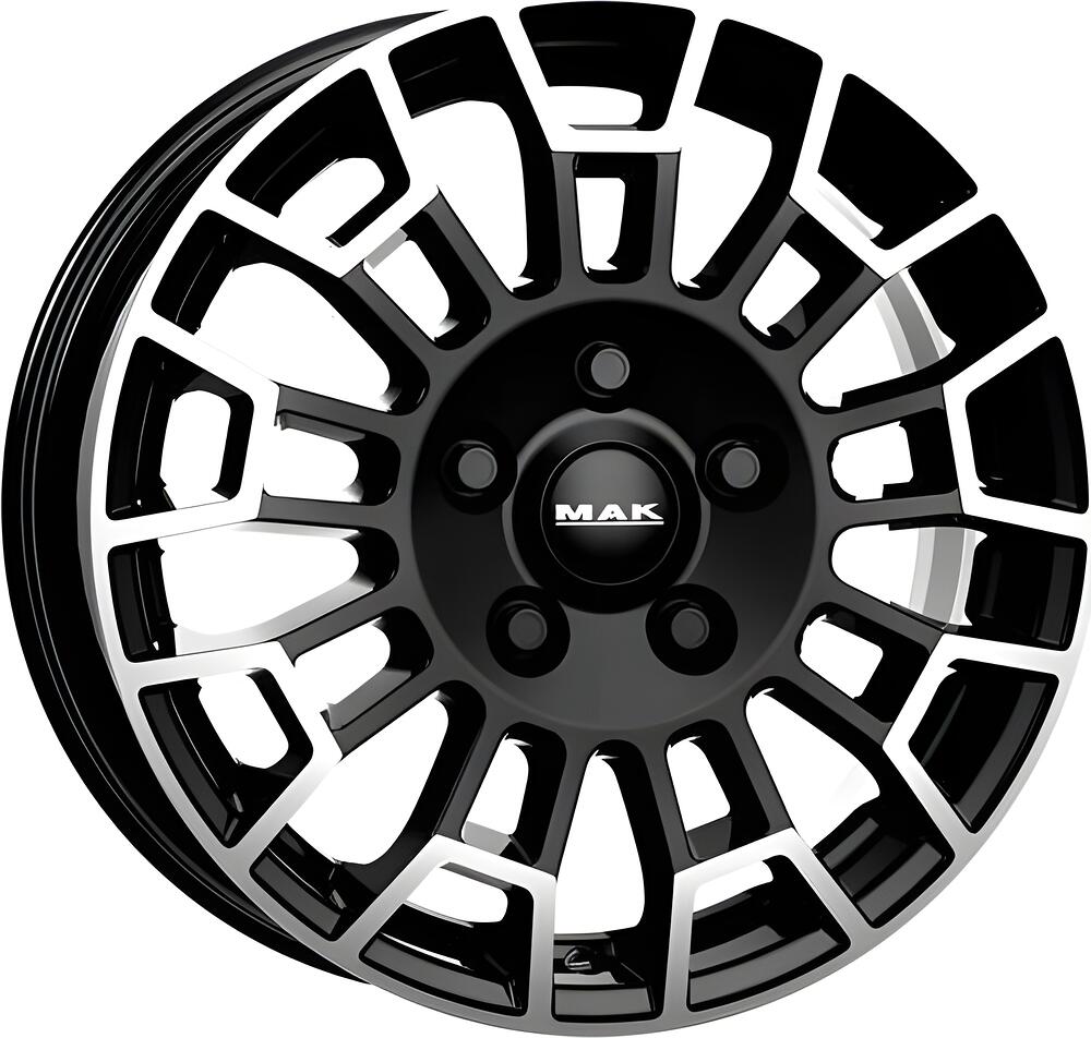 Mak Nomad 7x17 5x130 ET 66 Dia 89.1 Black Mirror