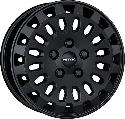 Mak Overland 6.5x16 6x120 ET 51 Dia 74.5 Mat Black