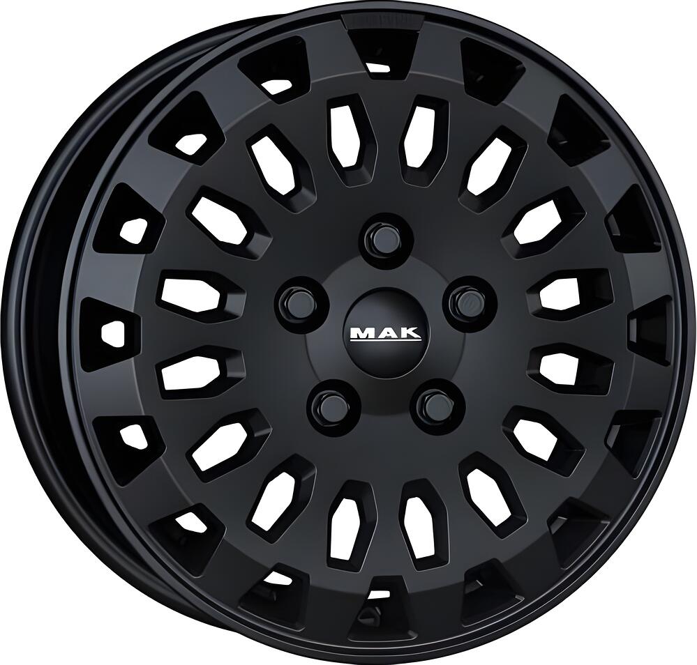 Mak Overland 8x18 6x139.7 ET 25 Dia 112 Mat Black