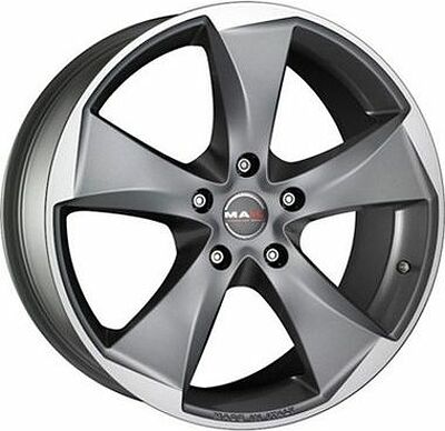 Mak Raptor 5 9x18 5x112 ET 35 Dia 76 Graphite Mirror Face