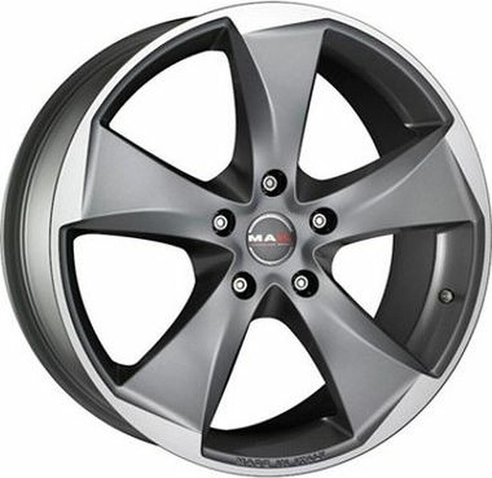 Mak Raptor 5 8x17 5x112 ET 35 Dia 76 GRAPHITE MIRROR FACE