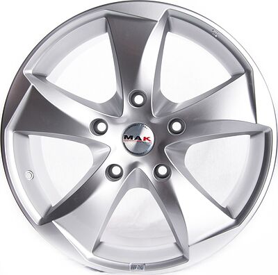 Mak Raptor 5 8.5x19 5x112 ET 45 Dia 76 Hyper Silver